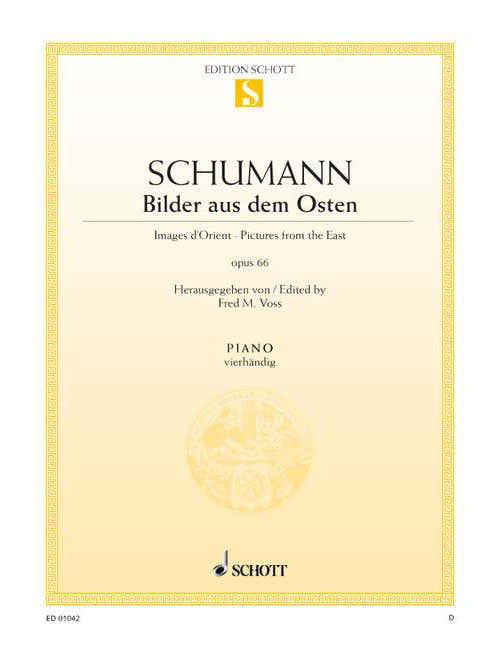 Schumann - Images D'orient Op. 66/1 - Piano (4 Hets)