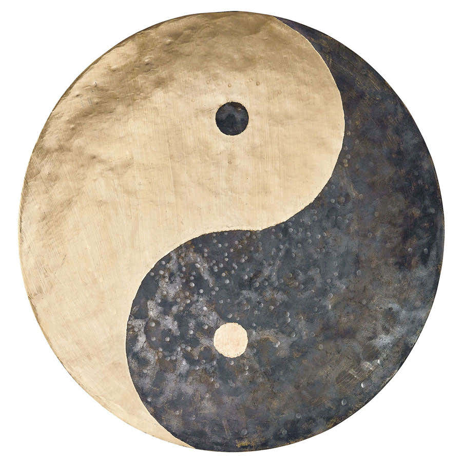 WGYY12 - 12" Wind Gong Yin & Yang