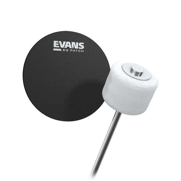 Evans EQPB1 - Patch Pour Pédale Simple Eq Nylon Noir