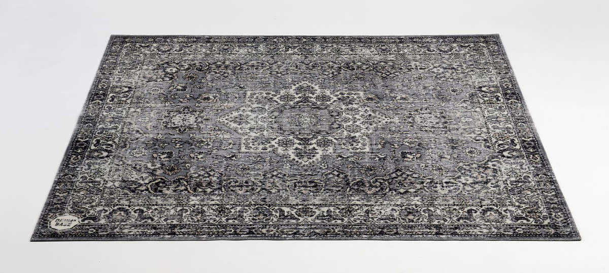 VPCLB-GRY Tapis Vintage Persian Club Series 1.63 X 1.42M Antidérapant Gray