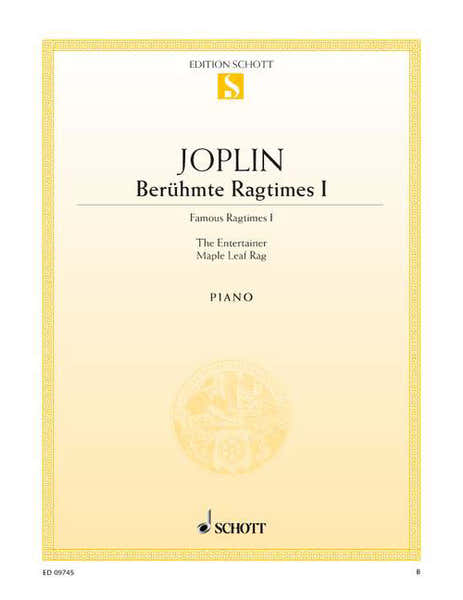 Joplin - Famous Ragtimes - Piano