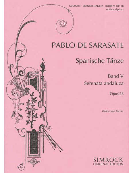 Sarasate Y Navascuez - Spanish Dances Op. 28 - Violon et Piano
