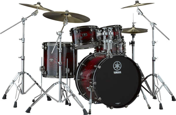 Yamaha Live Custom Hybrid Oak Fusion Set Uzu Magma Sunburst