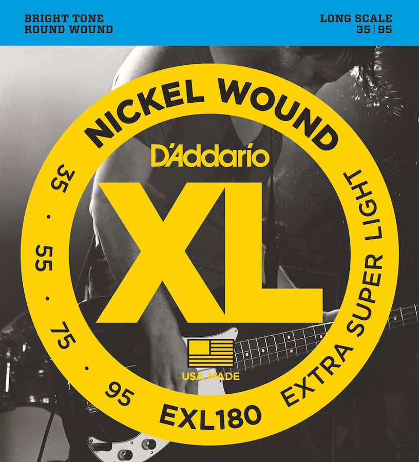 EXL180 Nickel Wound Extra Long Scale Super Light 35-95