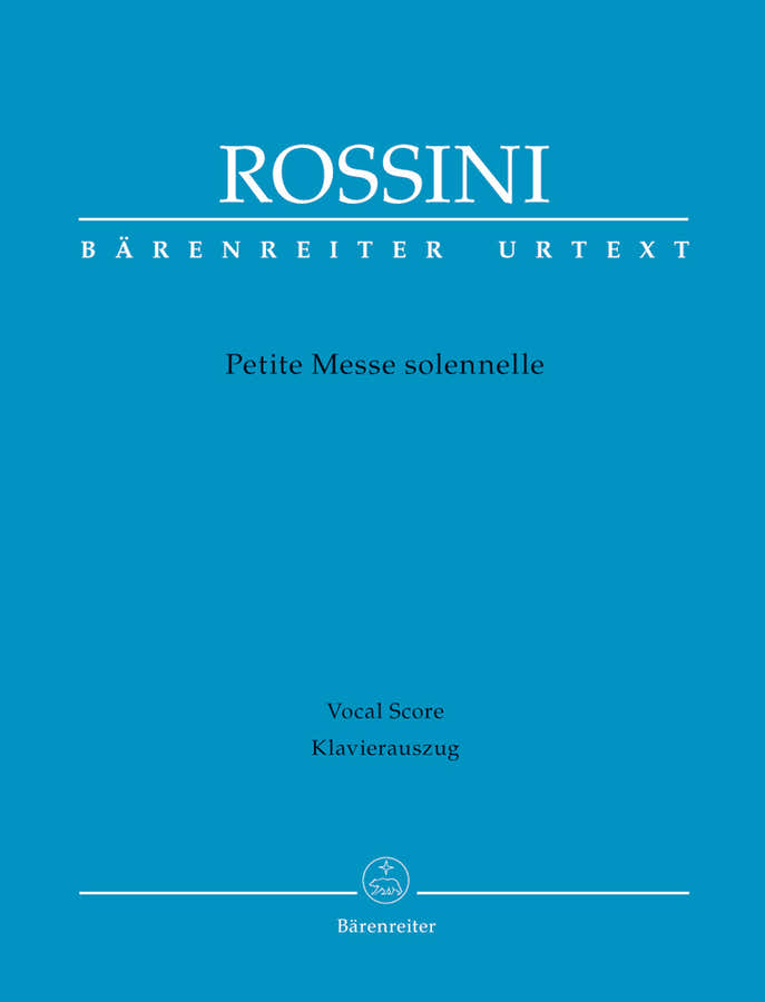 Ini G. - Petite Messe Solennelle - Soli Chor Piano Ium
