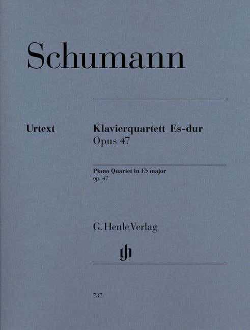 SCHUMANN R. - PIANO QUARTET IN EB MAJOR OP. 47