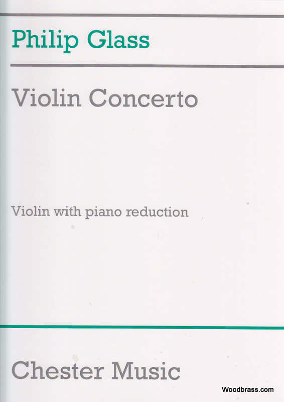 GLASS PH. - VIOLIN CONCERTO - VIOLON ET PIANO