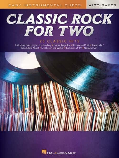 Classic Rock For Two Alto Saxes - 2 Saxophones Alto
