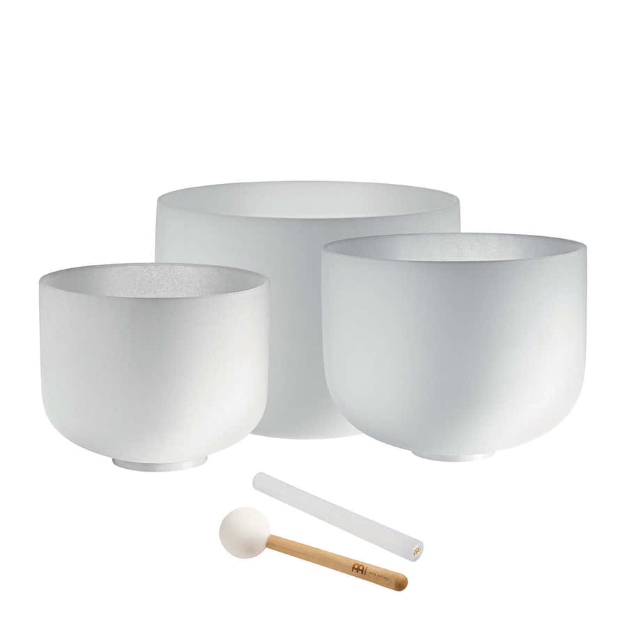 Set Singing Bowl Sonic Energy Crystal 432HZ