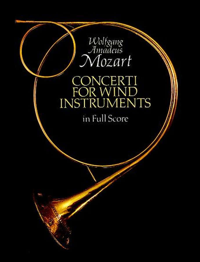 Mozart W.a. - Concerten voor blaasinstrumenten - Volledige partituur