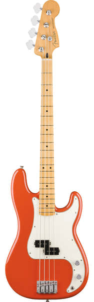Fender Precision Bass Player II MN Rallye oranje