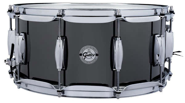 Gretsch Drums Black Nickel Over Steel 14 X 6,5