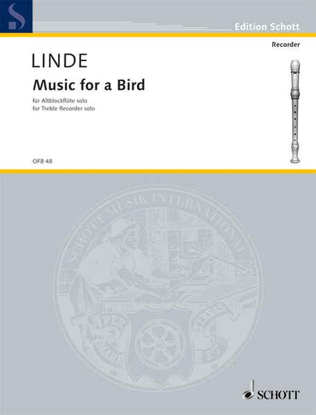 Linde Music For A Für Altbfl Solo
