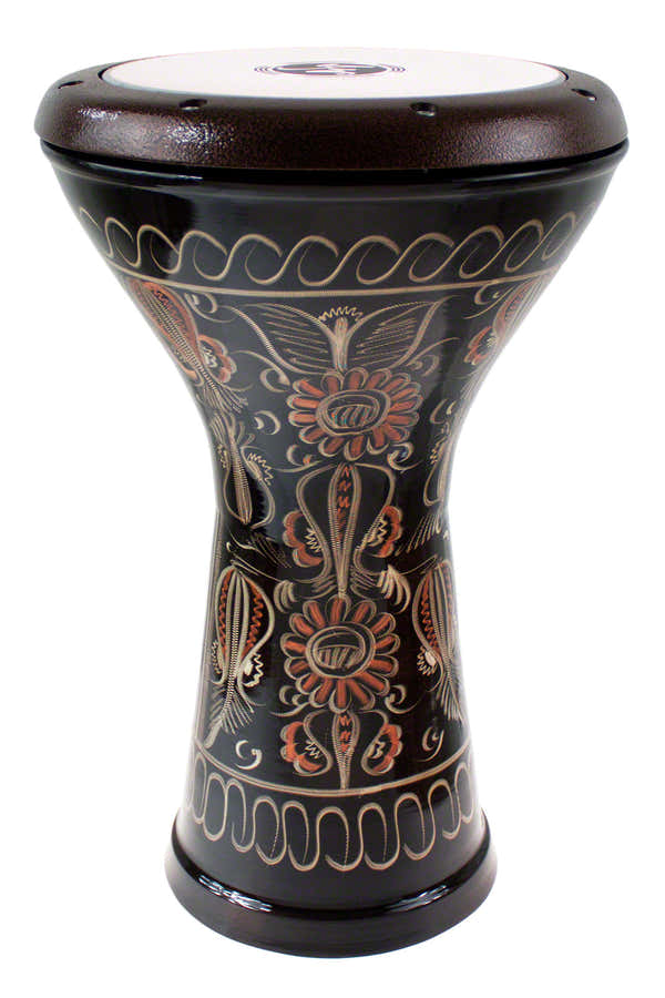 Darbouka Egypte Cuivre Grave - Noir