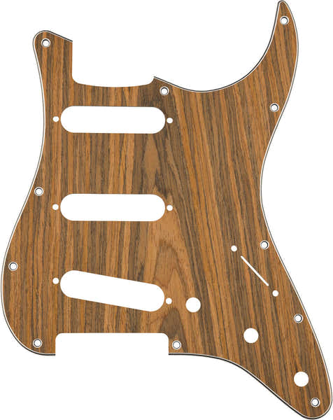 Fender Strat S/S/S Pickguard, Rosewood