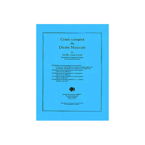 Gallon Noel - Dictees Progressives A 1 Partie (200) Vol.1