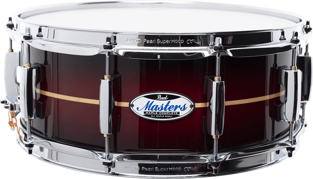 Masters Maple Complete 14X5.5 Rode Burst Stripe