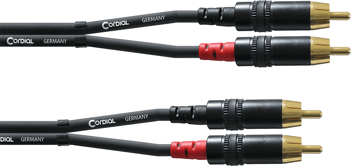 Audiokabel Dubbele RCA 6 M