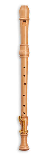 Mollenhauer Denner Tenor met Dubbele Klep 5416 - Perenhout (barokke vingerzetting)