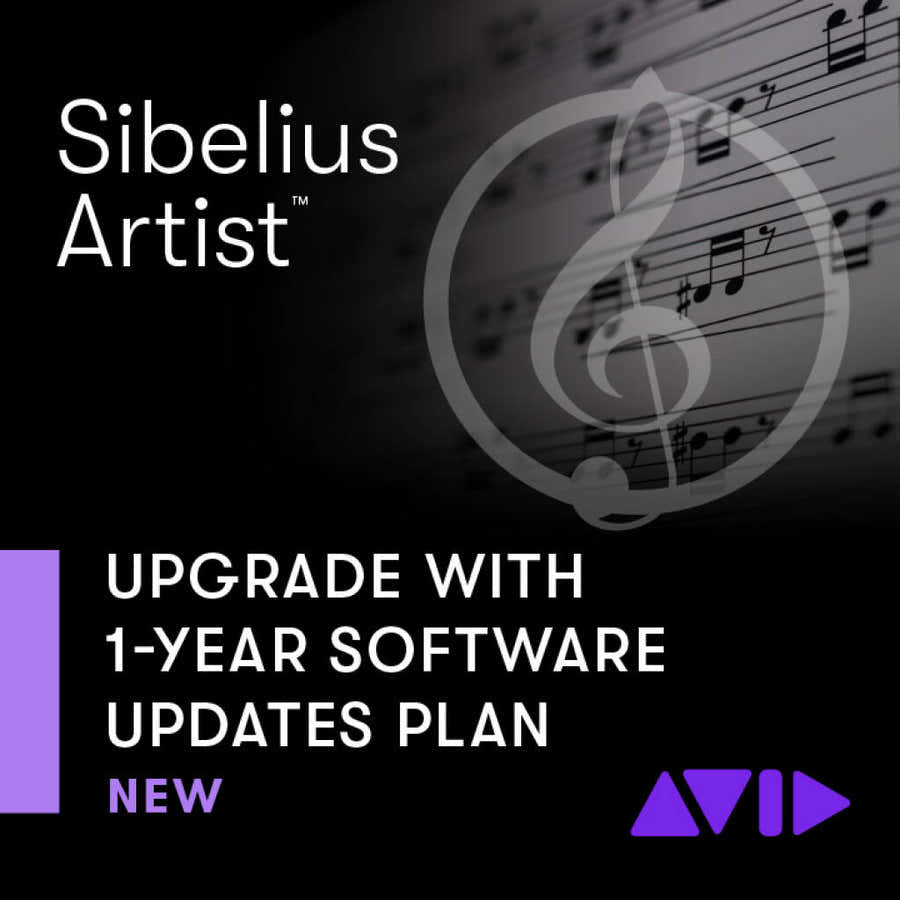 Sibelius Artist 1Y Support Updates