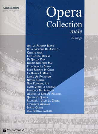 Volonte&Co Collection Male 20 Songs - Ch Piano