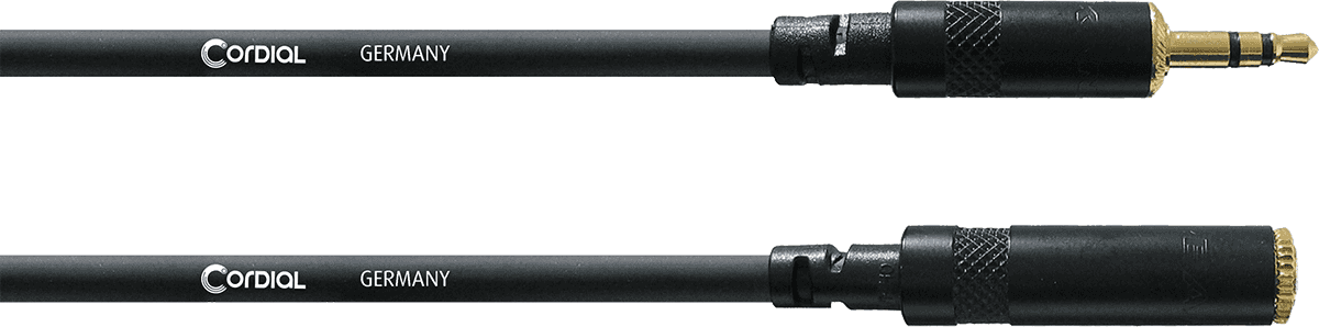 Câble Audio Stéréo Minijack Mâle/minijack Femelle 5 M