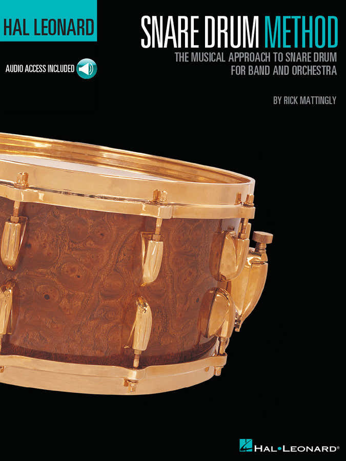 Rick Mattingly Hal Leonard Snare Drum Method Drums + Audio En Ligne - Drums