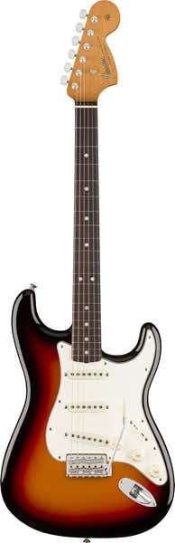 Fender Stratocaster Eind jaren 60 Vintera III RW 3-kleuren-Sunburst
