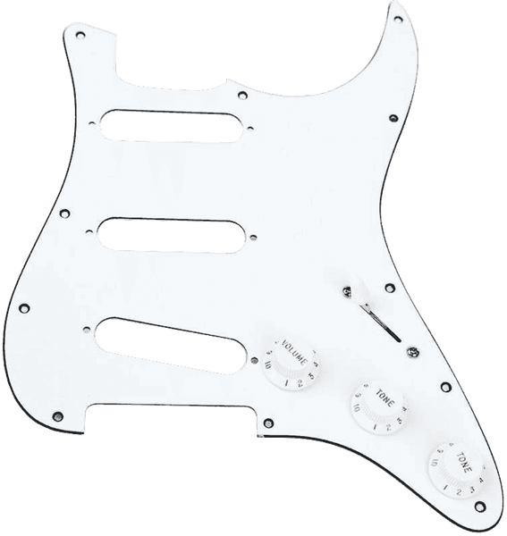 Seymour Duncan Plaques Byop Plaque Precablee Liberator Blanc