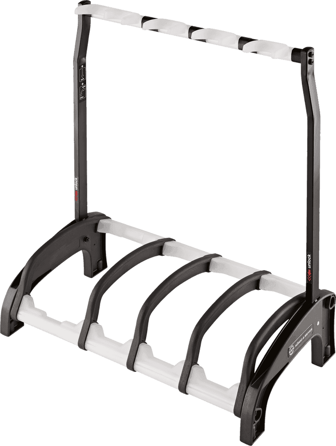 Support pour 3+1 Guitares. Translucide - 17534