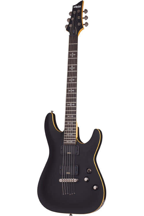 Demon 6 Aged Black Satin