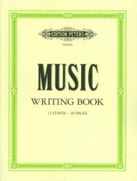 Cahier de Musique 12 Portées
