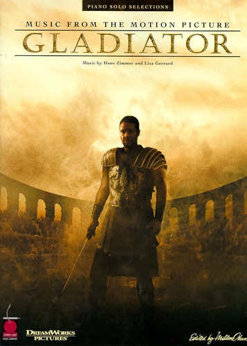 Gladiator Piano Solo Selections - Piano solo