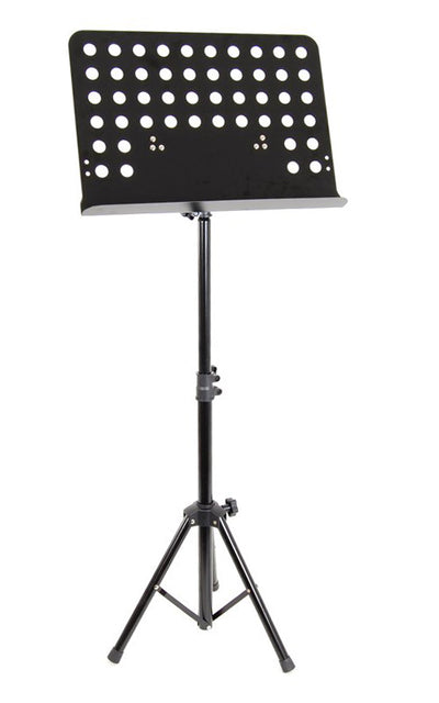 MU30 Muziekstandaard Zwart Orkestblad