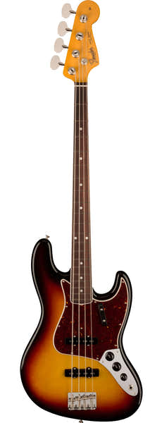 Fender Jazz Bass 1966 American Vintage II RW 3-kleurige Sunburst