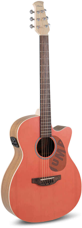 Elektro-Akoestische Gitaar Jump Om Cutaway Electro Peach