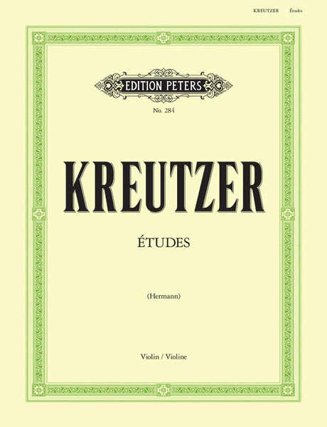 Edition Peters Kreutzer - 42 Etudes Ou Caprices - Violon