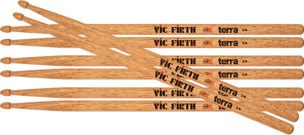 Vic Firth Pack 4 Paires 5A American Classic Terra