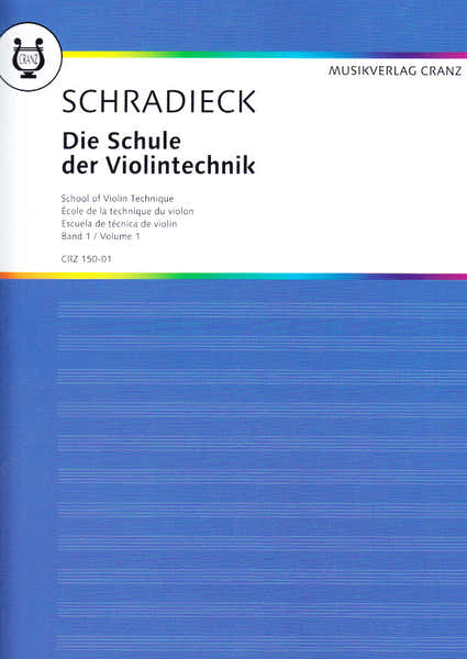 Musikverlag Cranz Schradieck - Ecole De La Technique Du Violon Vol. 1
