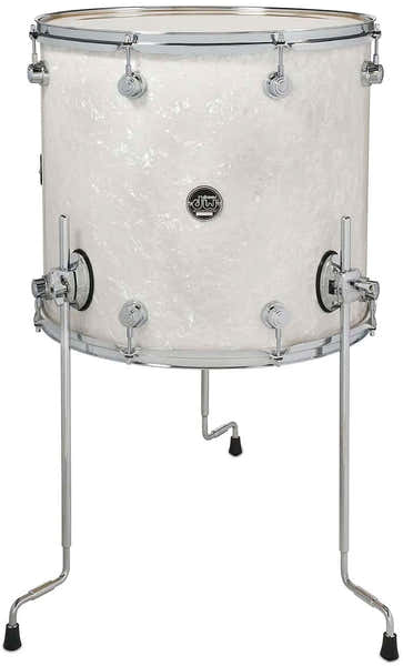 DW Drum Workshop Tom Basse 18X16" Performance White Marine Pearl