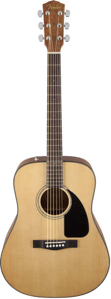 Fender CD-60 V3 DS Dreadnought WN Naturel
