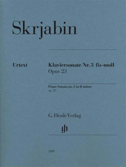 Scriabine A. - Piano Sonata N°3 Op.23