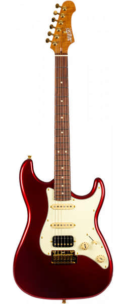 Jet Guitars JS 480 Wijnrood goud