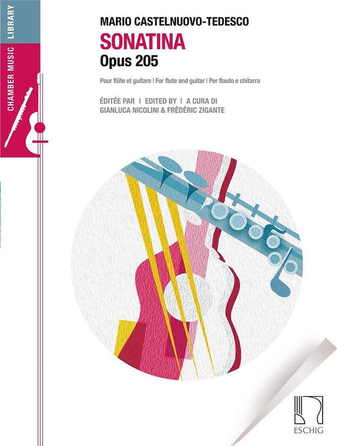 CASTELNUOVO-TEDESCO MARIO - SONATINA OP.205 - FLUTE & GUITARE