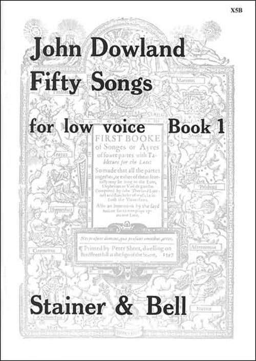 Dowland John - 50 Songs Vol.1 - Low Voice & Piano