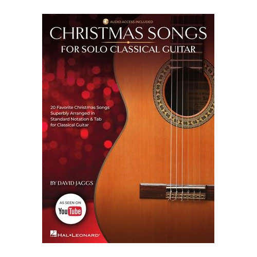 Christmas Songs for Solo Classical Guitar