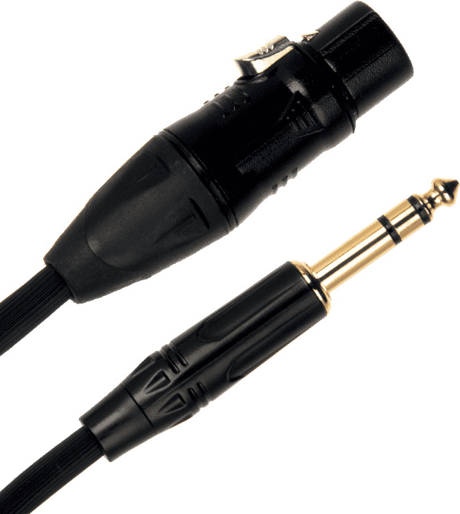 JUSTFJS5 Cable Micro XLR Femelle Jack Stereo 5M