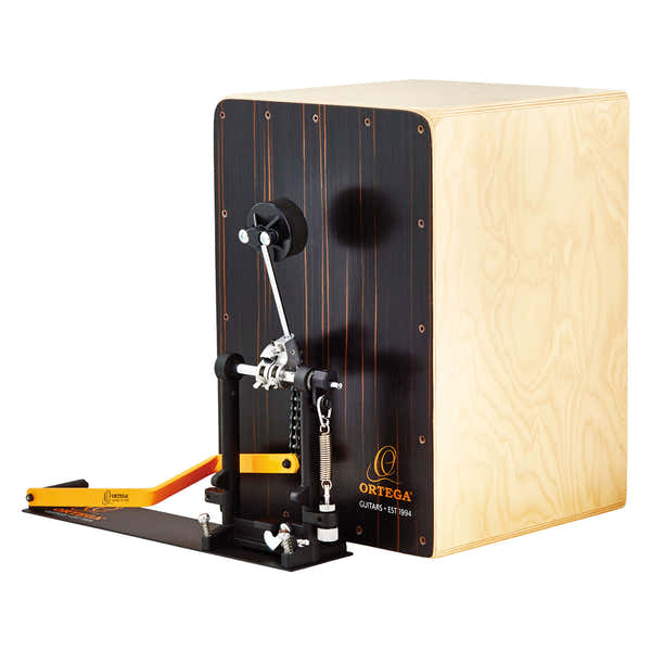 Ortega OSTBCJ-bu Set Cajon Stomp Box Avec Housse et Pedale