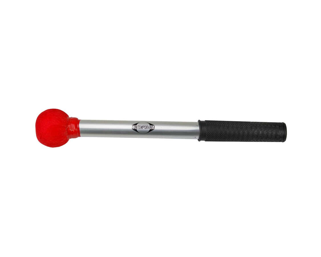C-BS02R - Mailloche De Surdo Rouge Aluminium 30CM