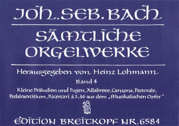Bach J.S. - Integrale Pour Orgue Vol.4